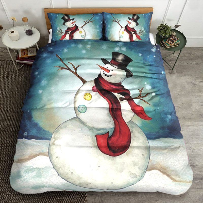 Snowman Bedding Set