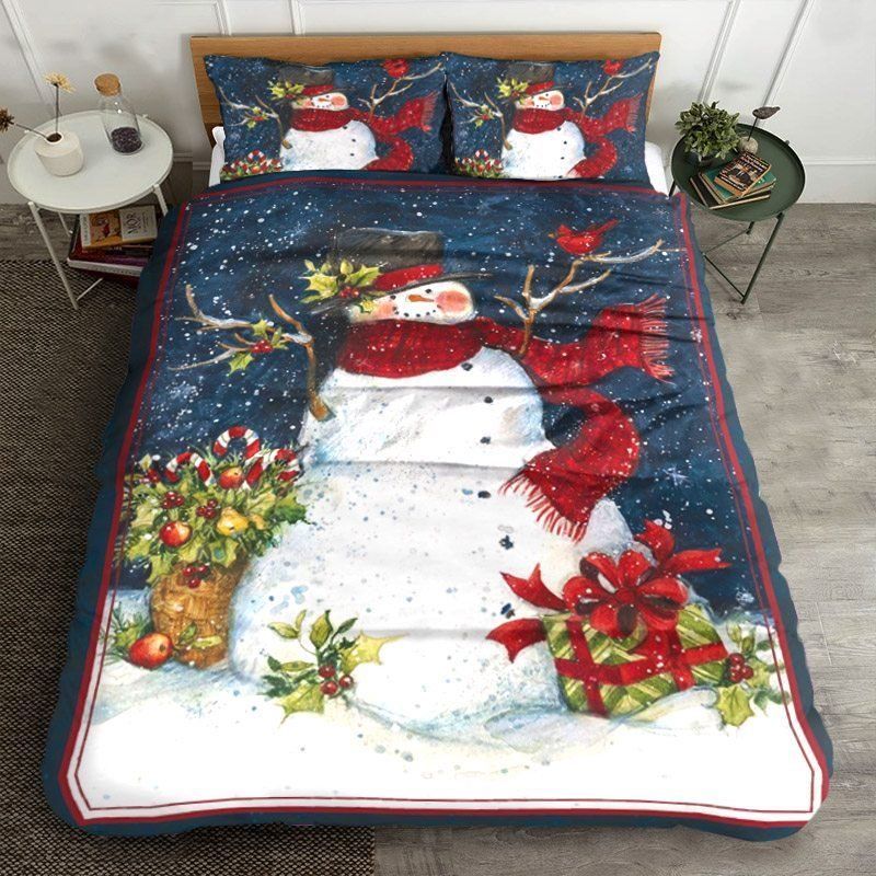 Snowman Bedding Set