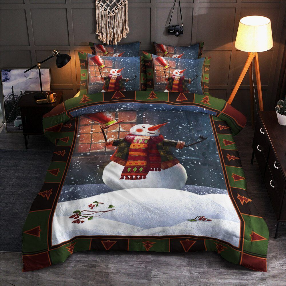 Snowman Bedding Set