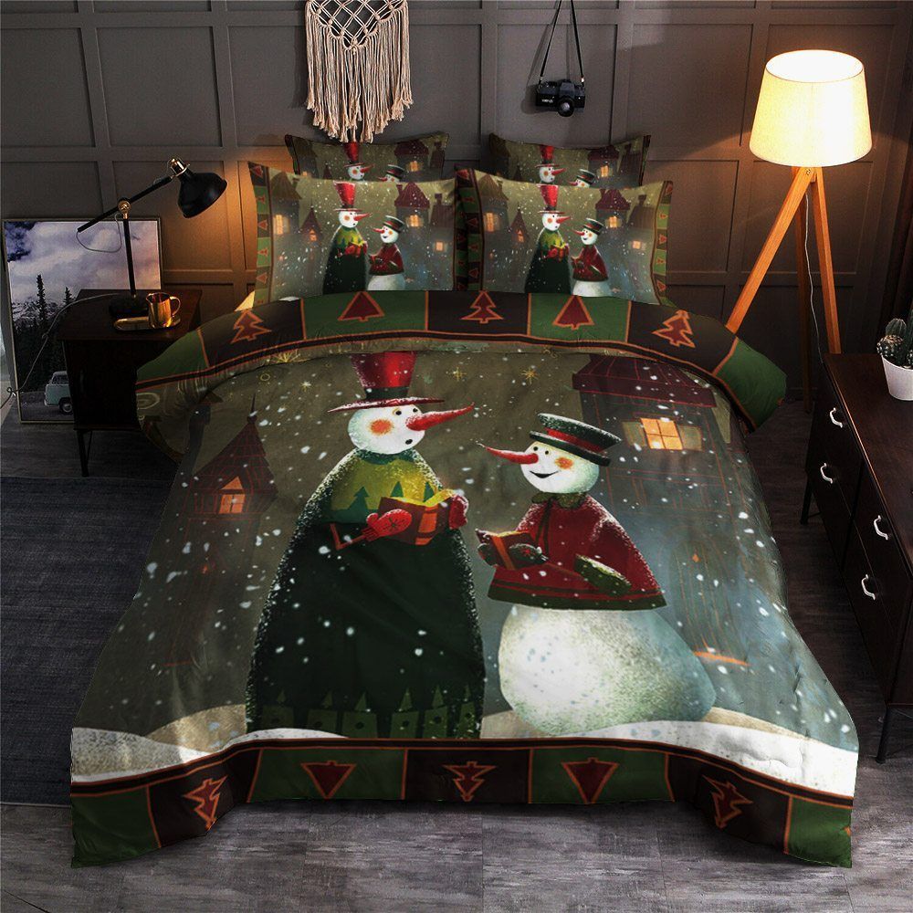Snowman Bedding Set