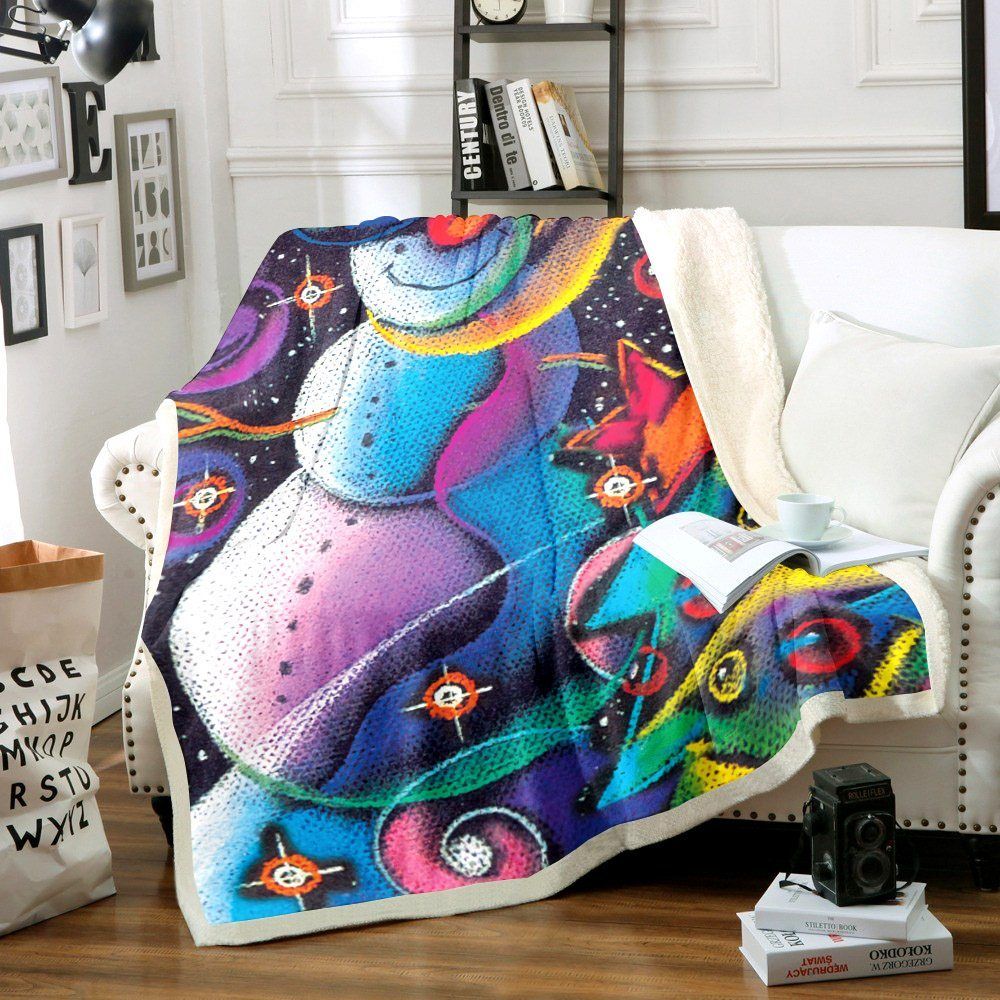 Snowman Sherpa Fleece