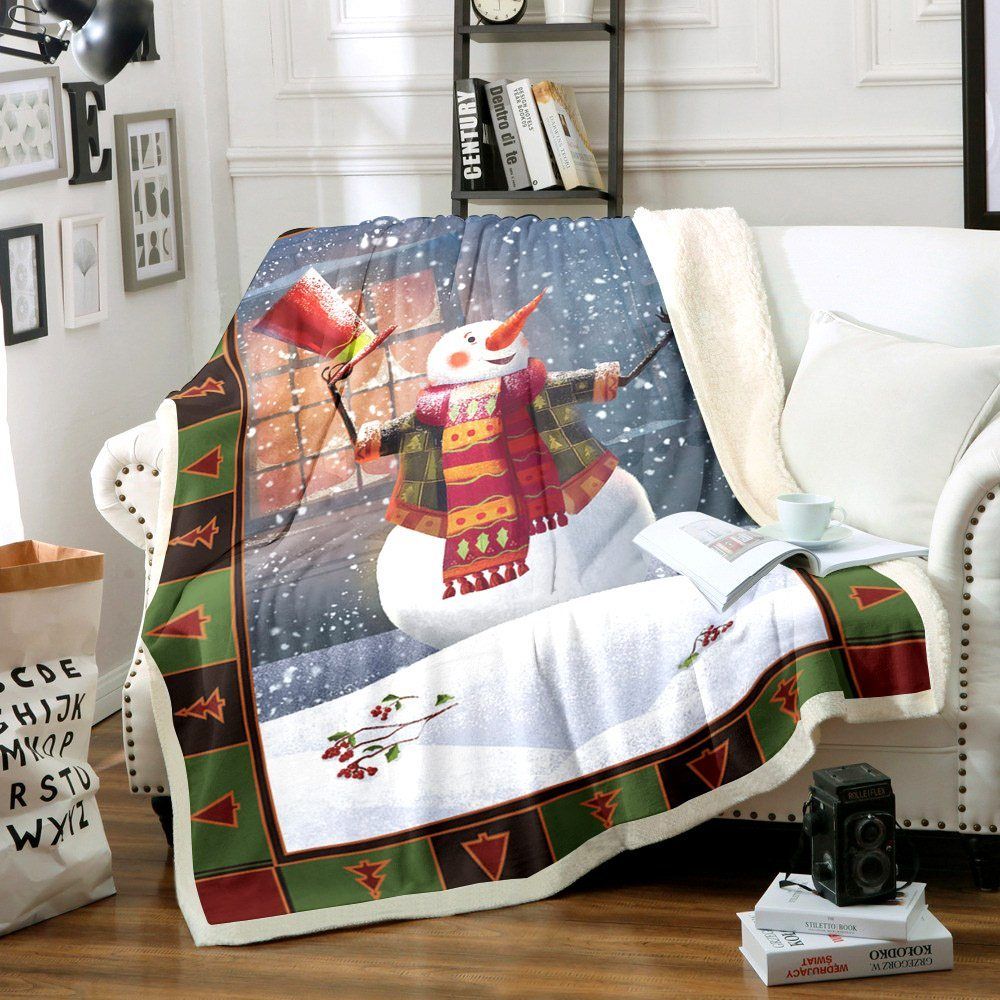 Snowman Sherpa Fleece