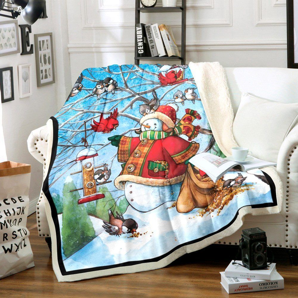 Snowman Sherpa Fleece