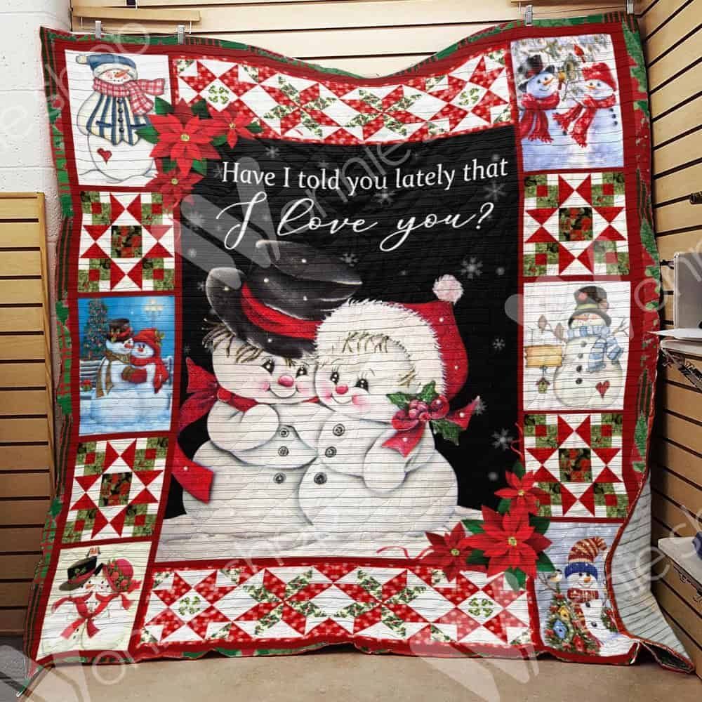 Snowman Christmas 40 GS-CL-LD3110 Quilt Blanket