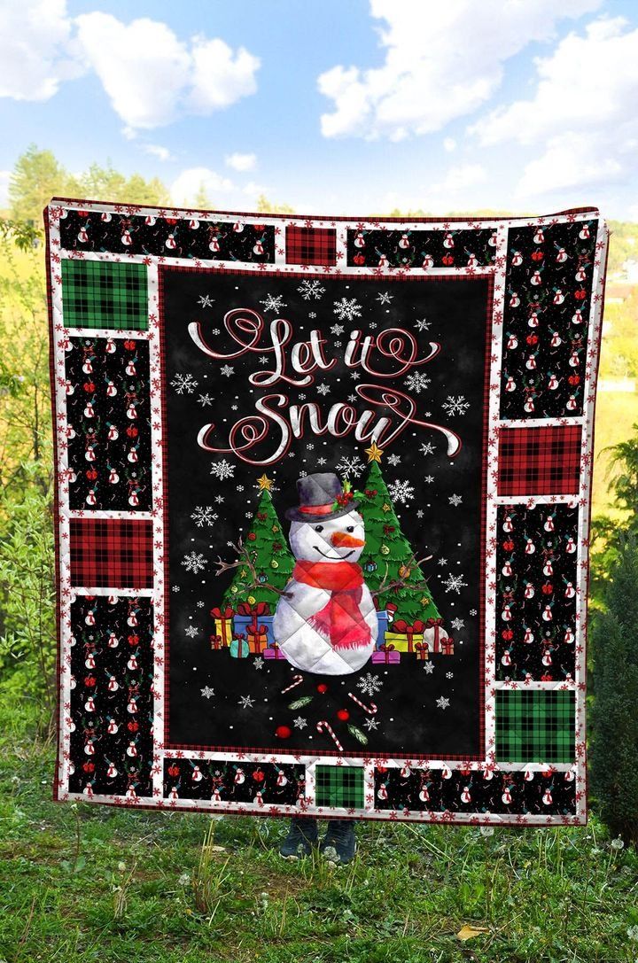Snowman Christmas DTC2311708 Quilt Blanket