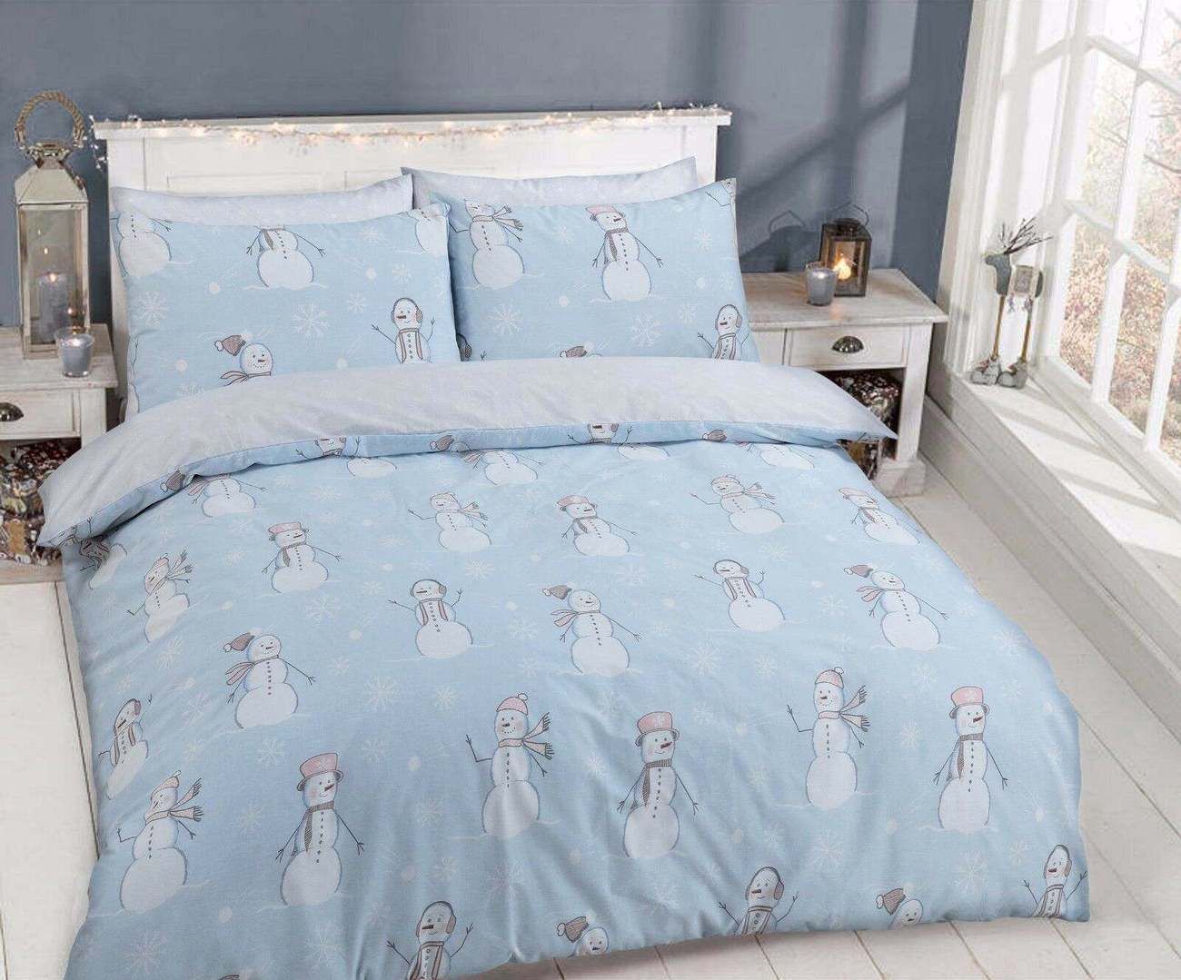 Snowman Bedding Set