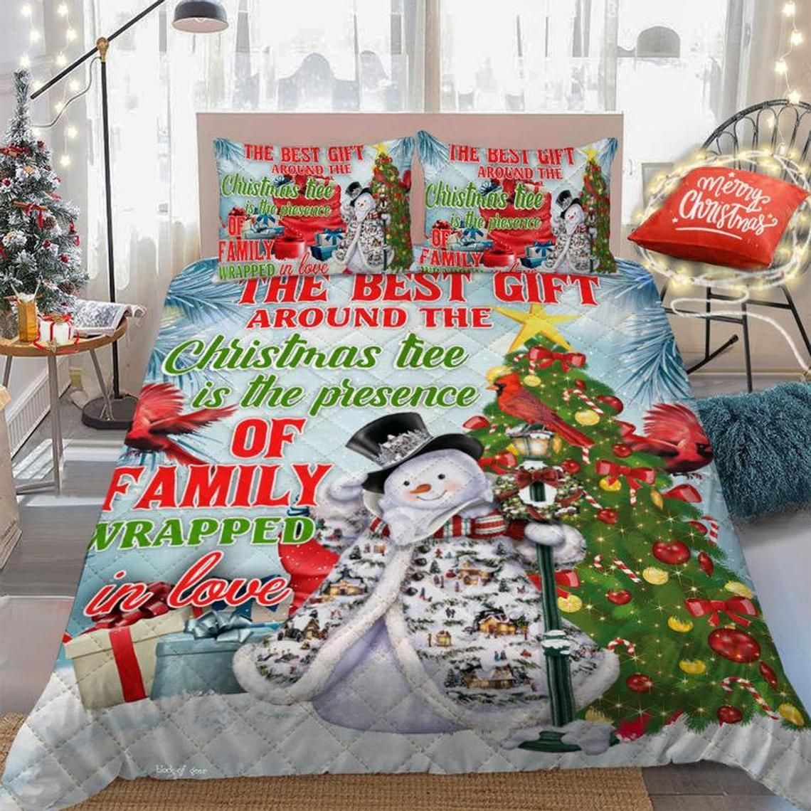 Snowman Bedding Set