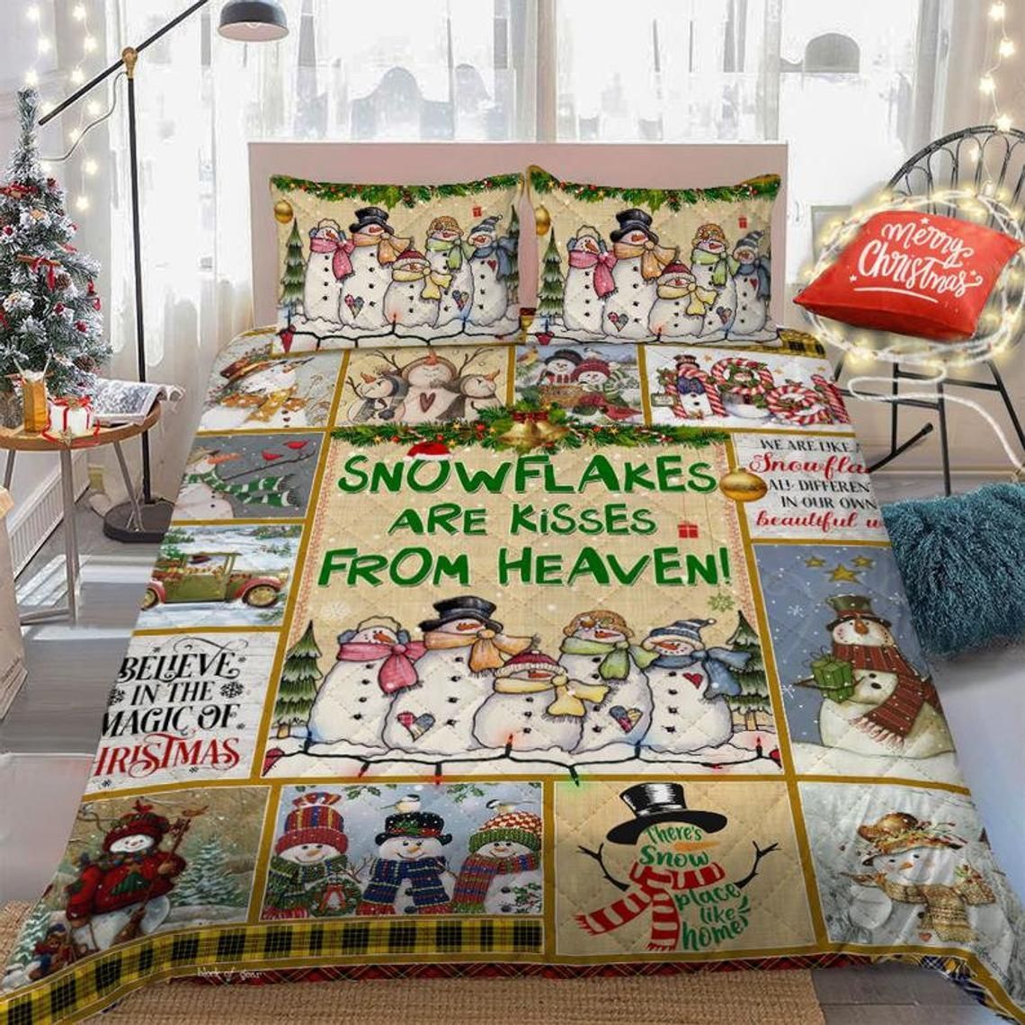 Snowman Bedding Set