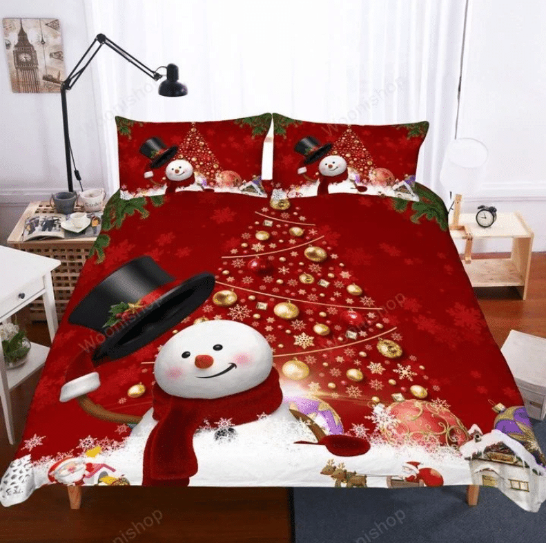 Snowman Bedding Set