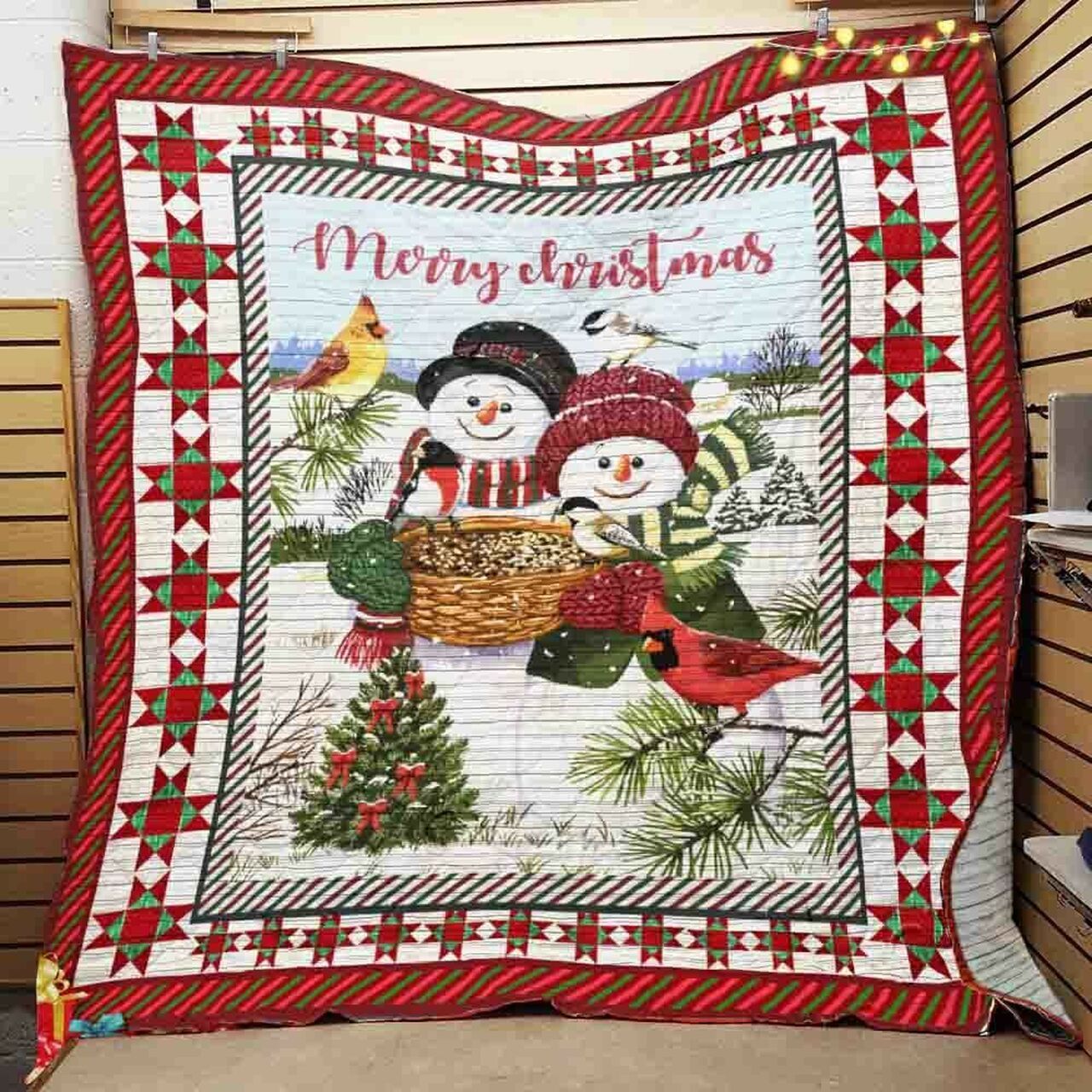 Snowman DAC211108 Quilt Blanket