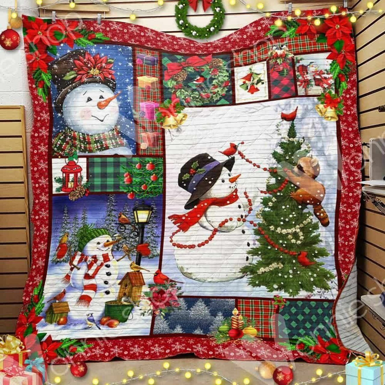 Snowman DAC211112 Quilt Blanket