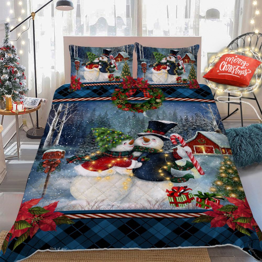 Snowman Bedding Set