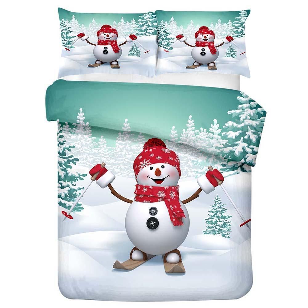 Snowman Bedding Set