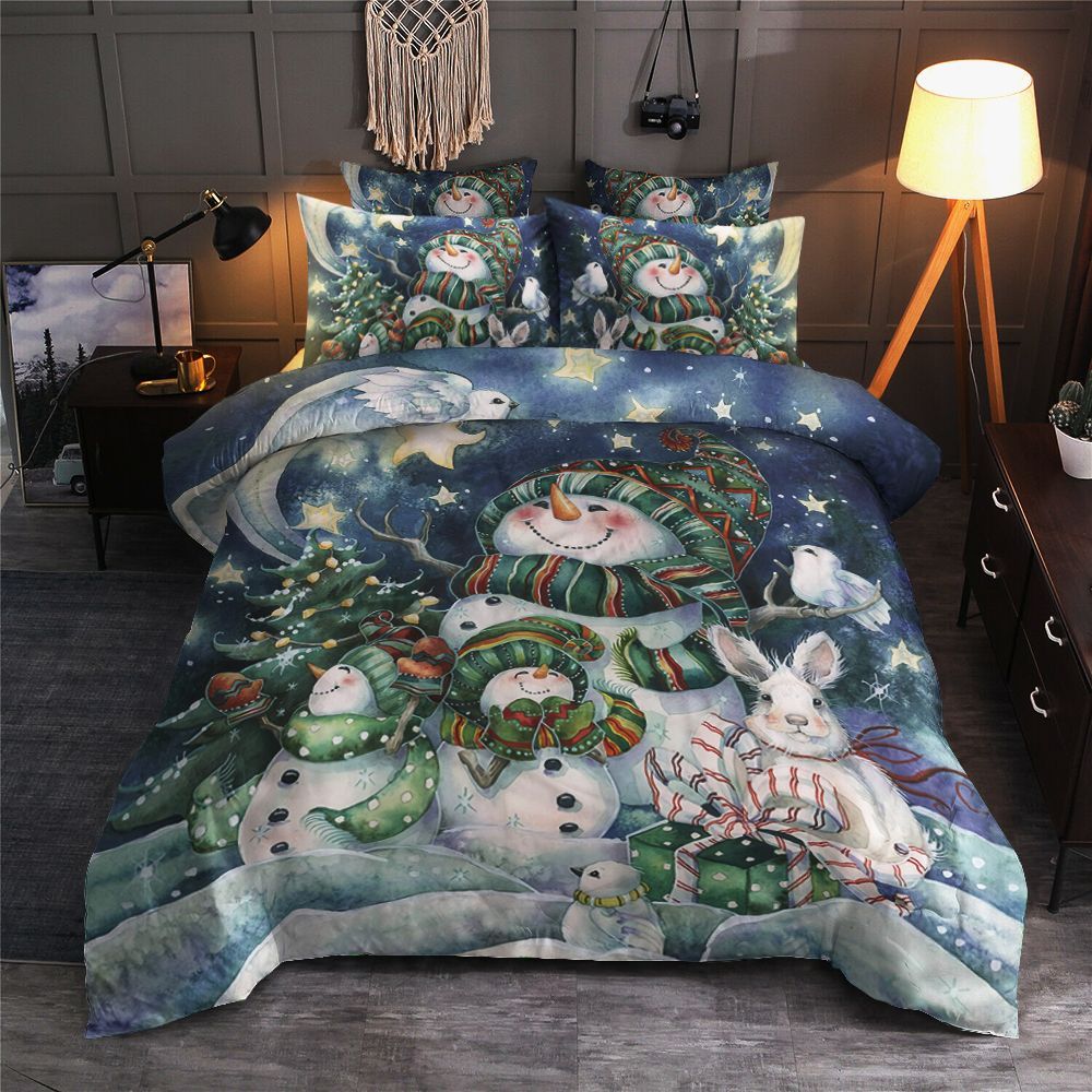 Snowman Bedding Set