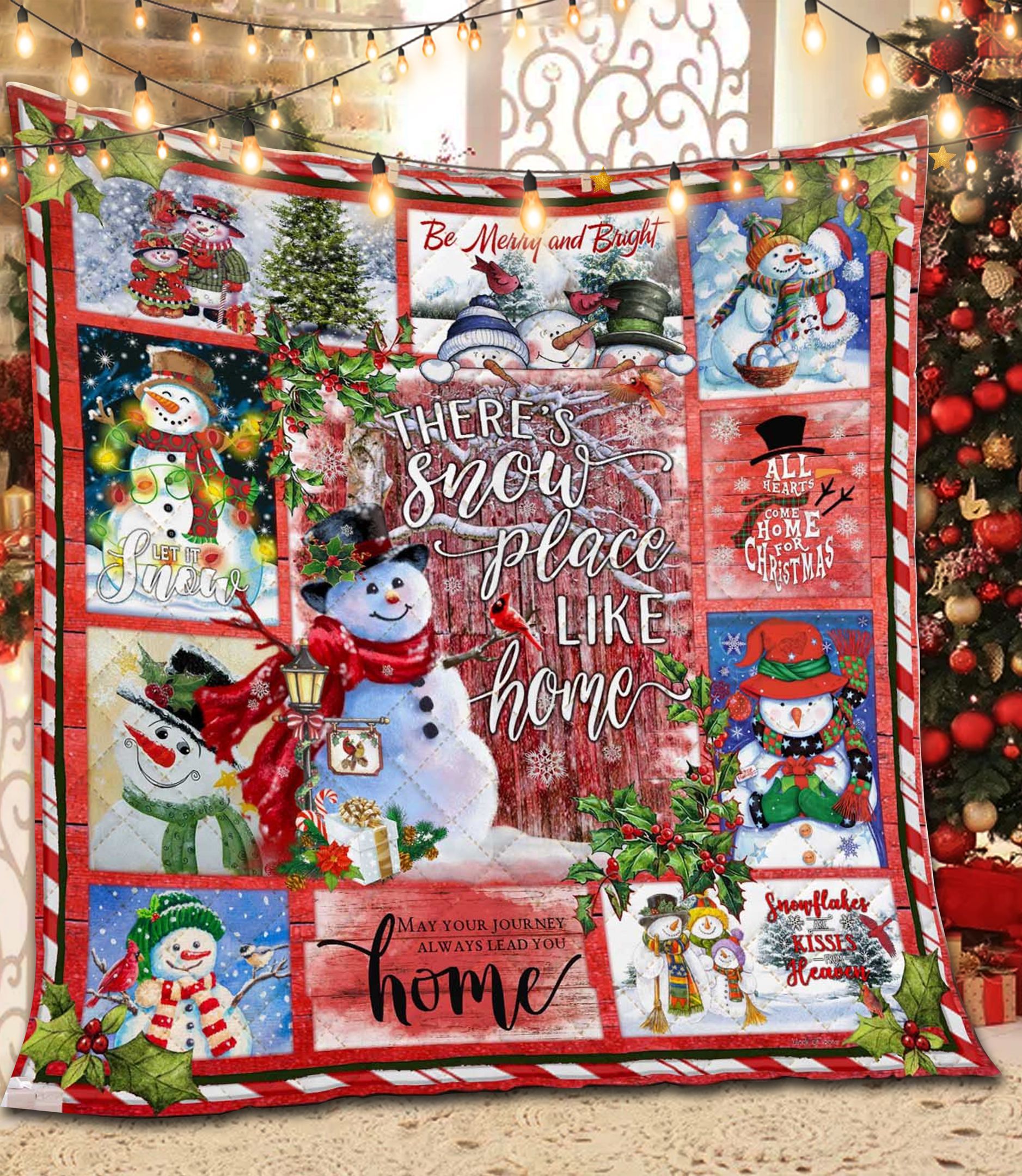 Snowman DAC261010 Quilt Blanket