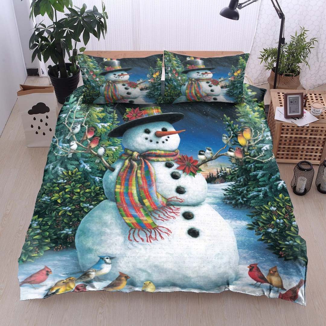 Snowman Bedding Set