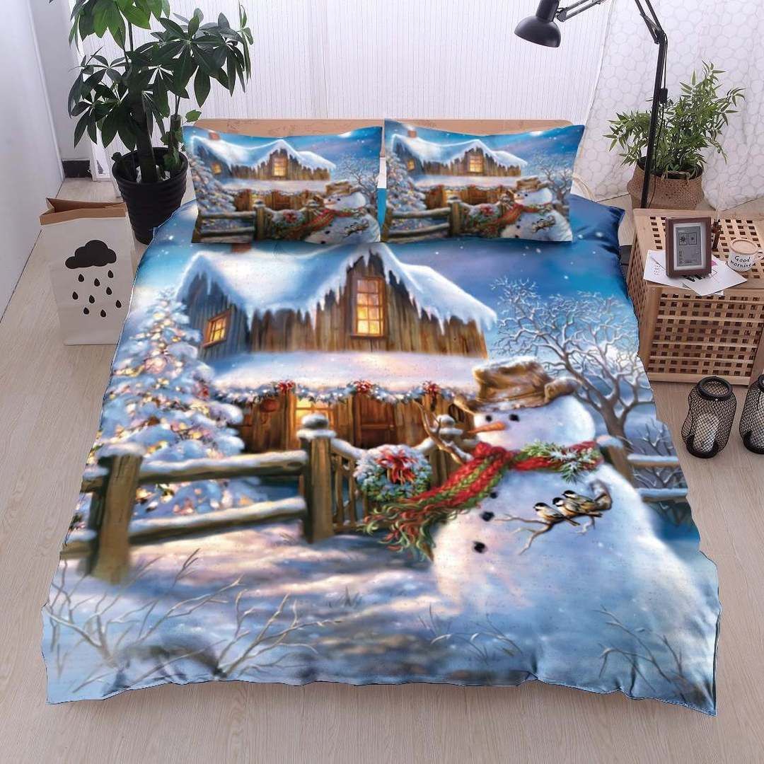 Snowman Bedding Set