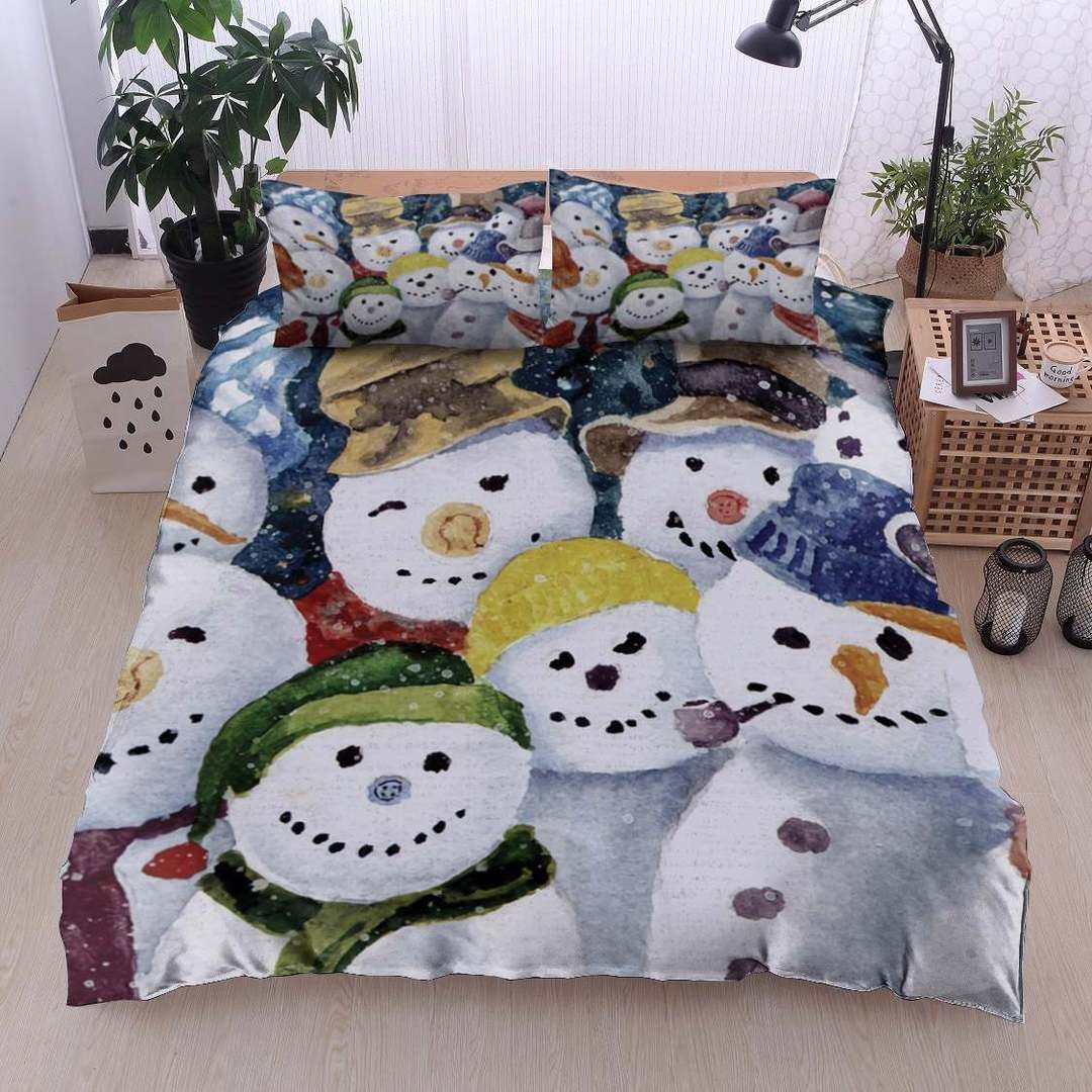 Snowman Bedding Set