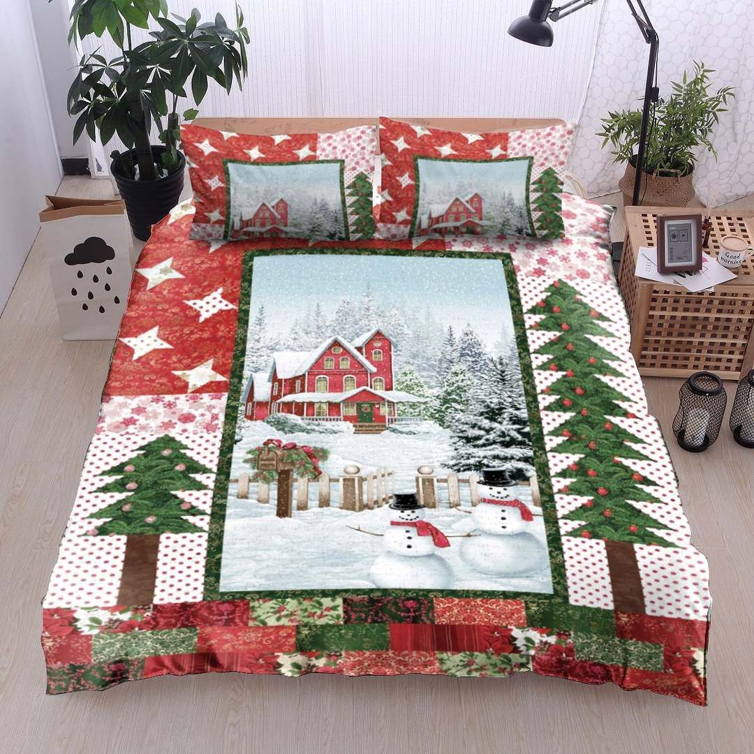 Snowman Bedding Set