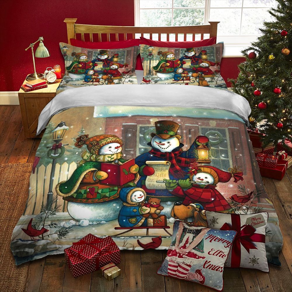 Snowman Bedding Set