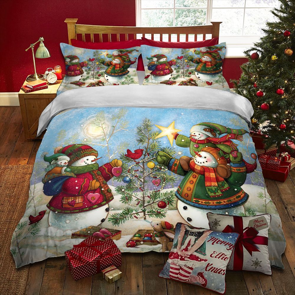Snowman Bedding Set