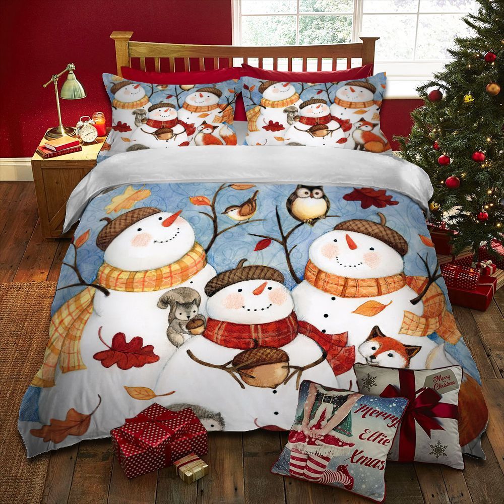 Snowman Bedding Set