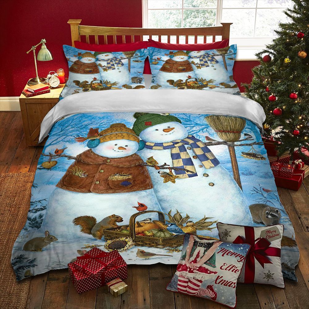 Snowman Bedding Set