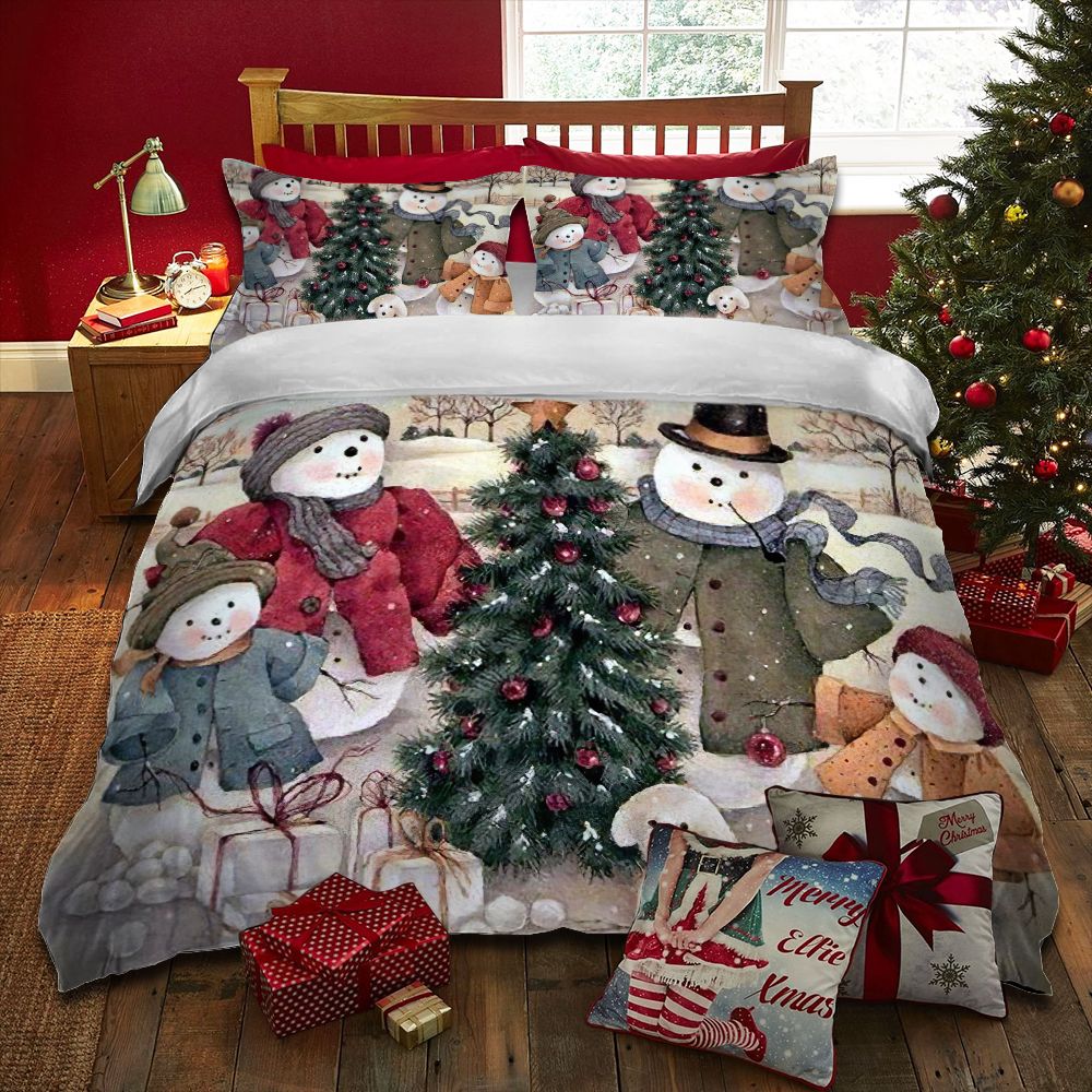 Snowman Bedding Set