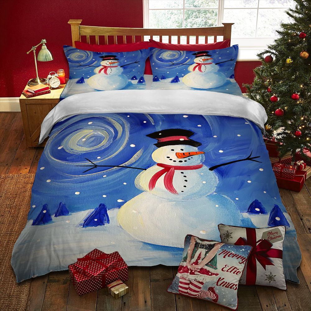 Snowman Bedding Set