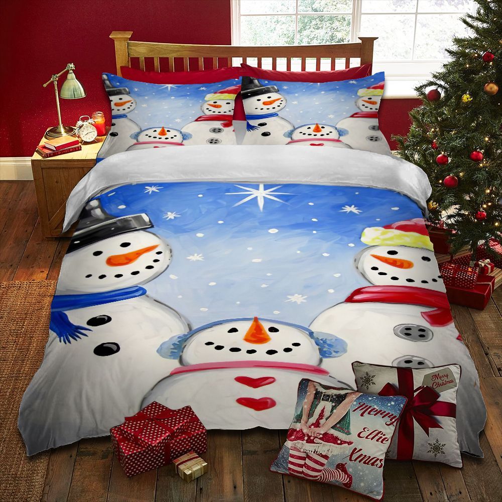 Snowman Bedding Set