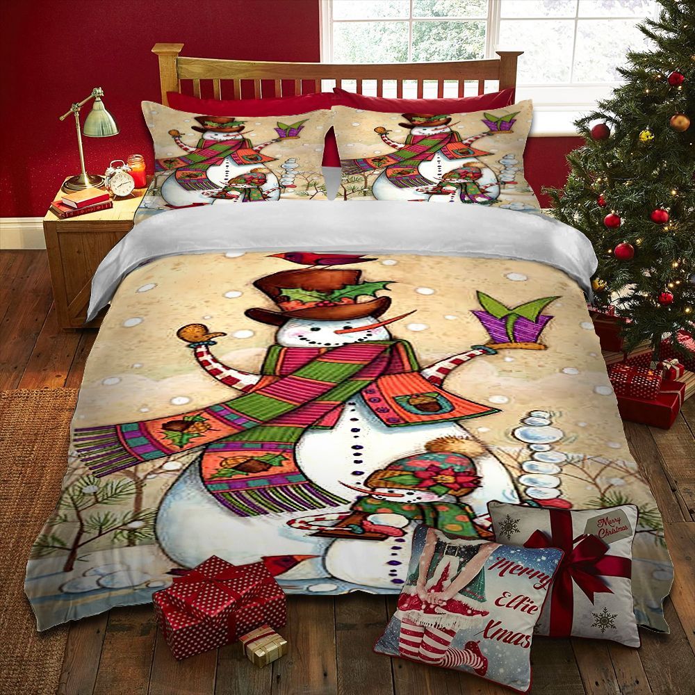 Snowman Bedding Set