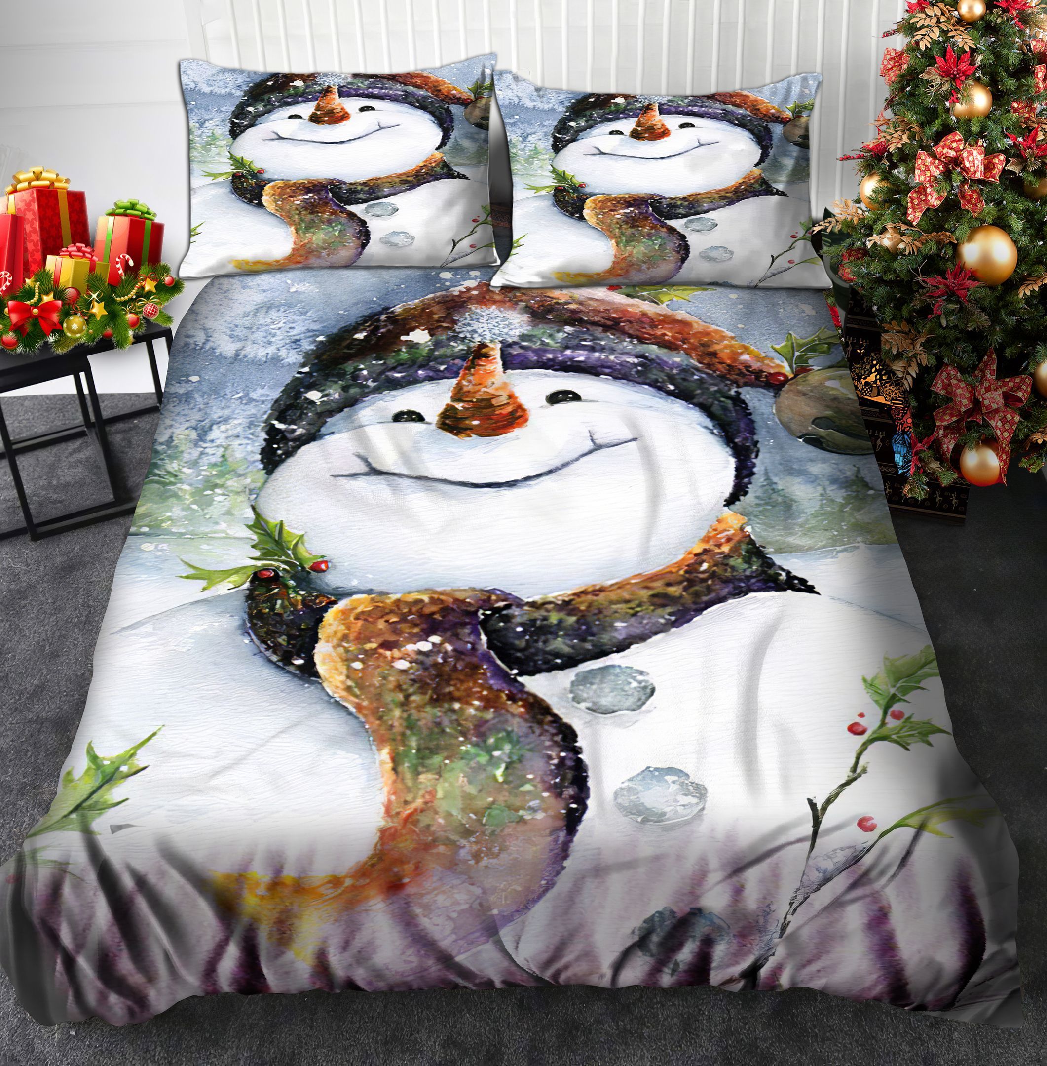 Snowman Bedding Set