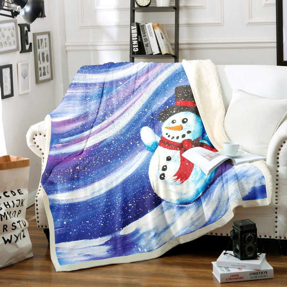 Snowman Sherpa Fleece
