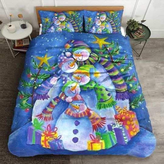 Snowman Bedding Set