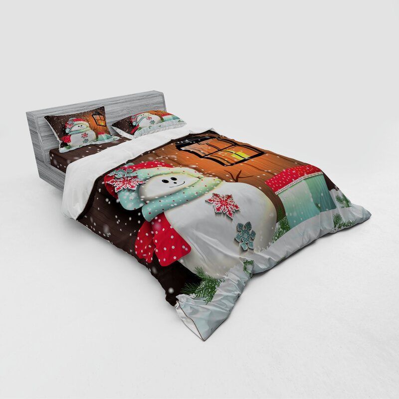 Snowman Bedding Set