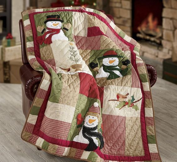 Snowman DTC1211951 Quilt Blanket