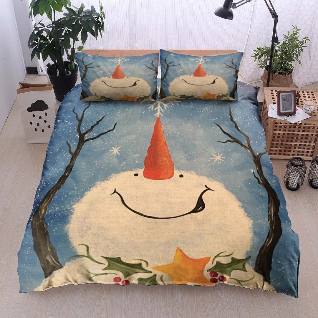 Snowman Bedding Set