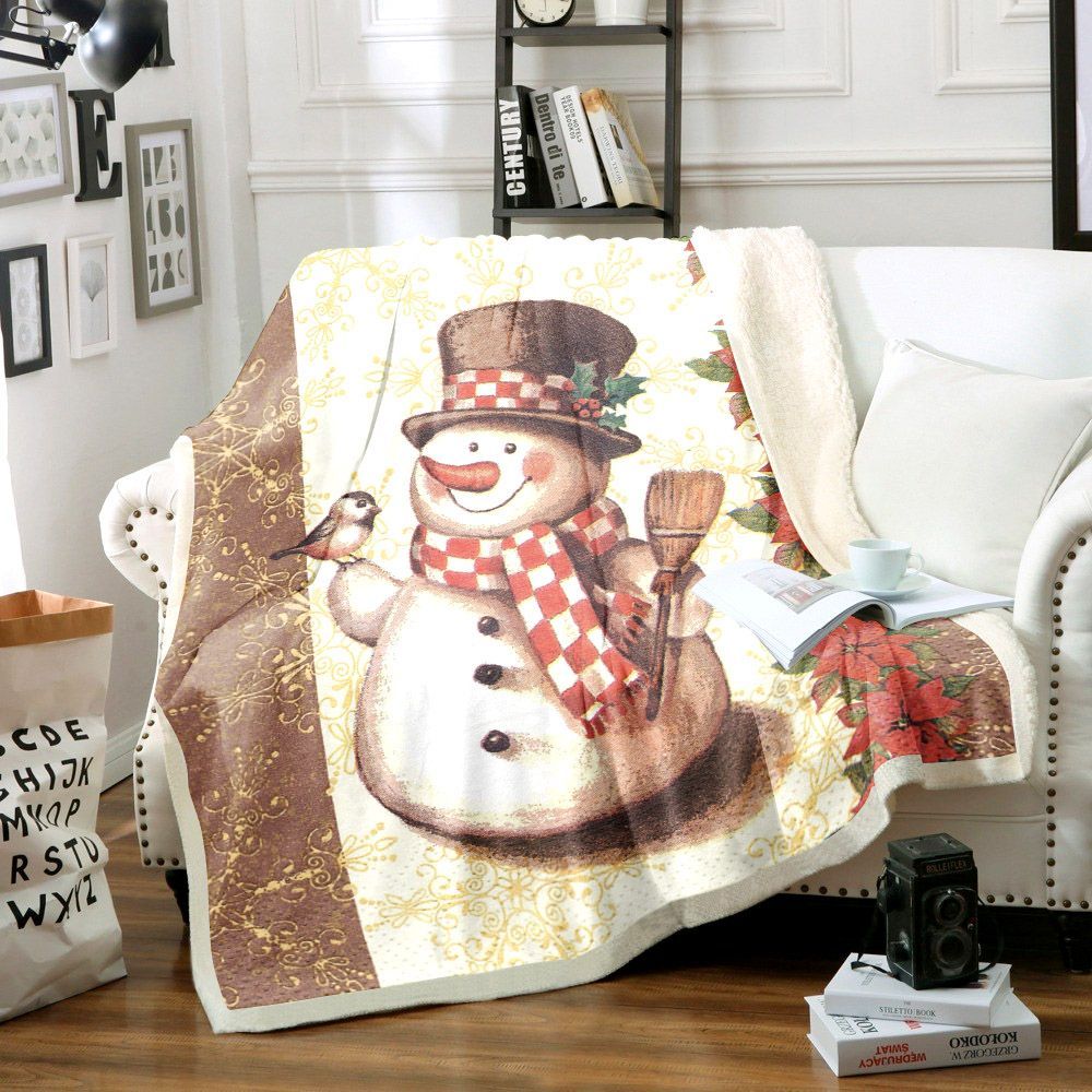 Snowman Sherpa Fleece