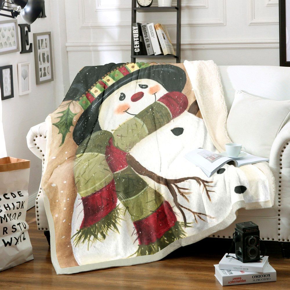 Snowman Sherpa Fleece