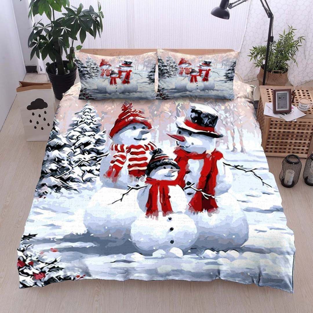 Snowman Bedding Set