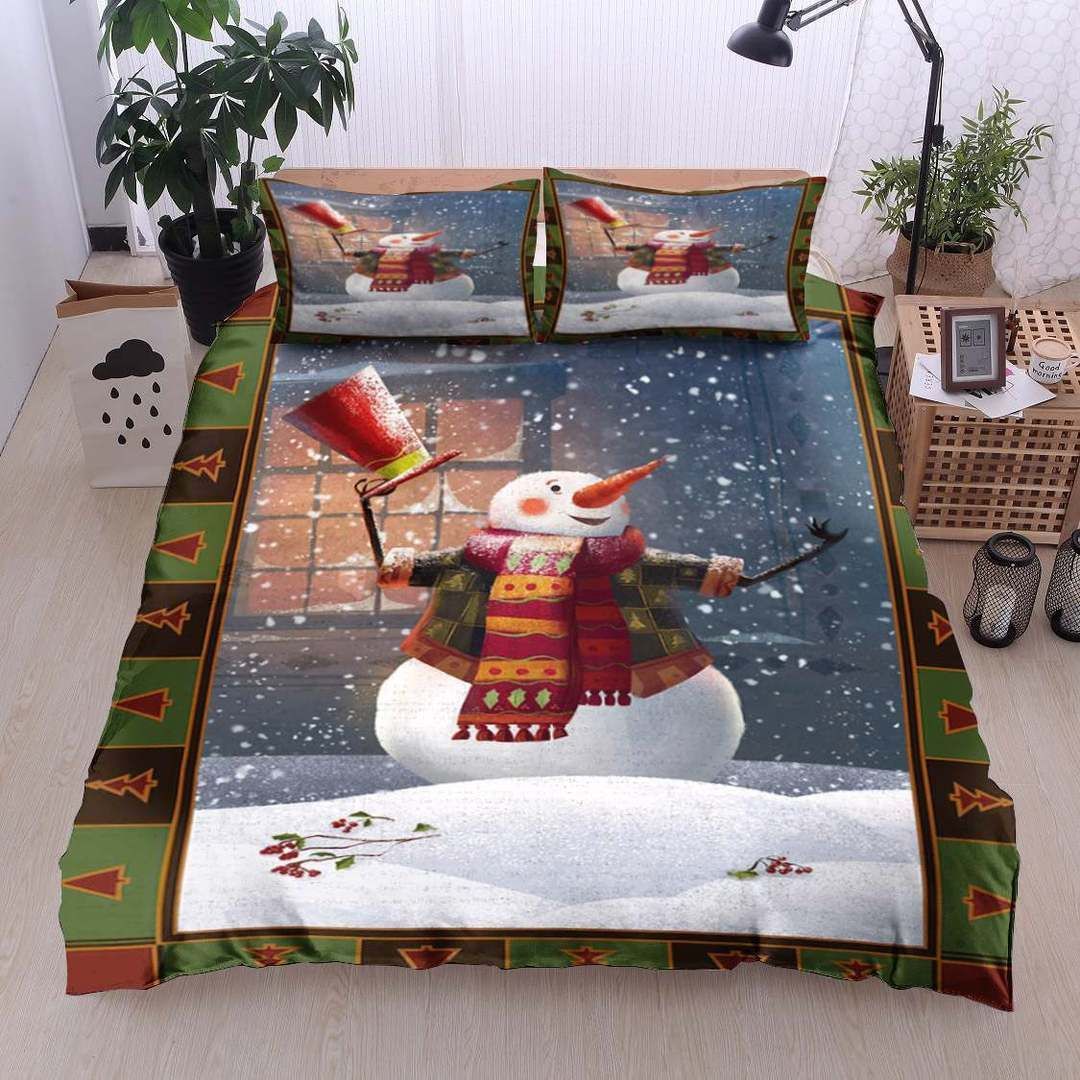 Snowman Bedding Set