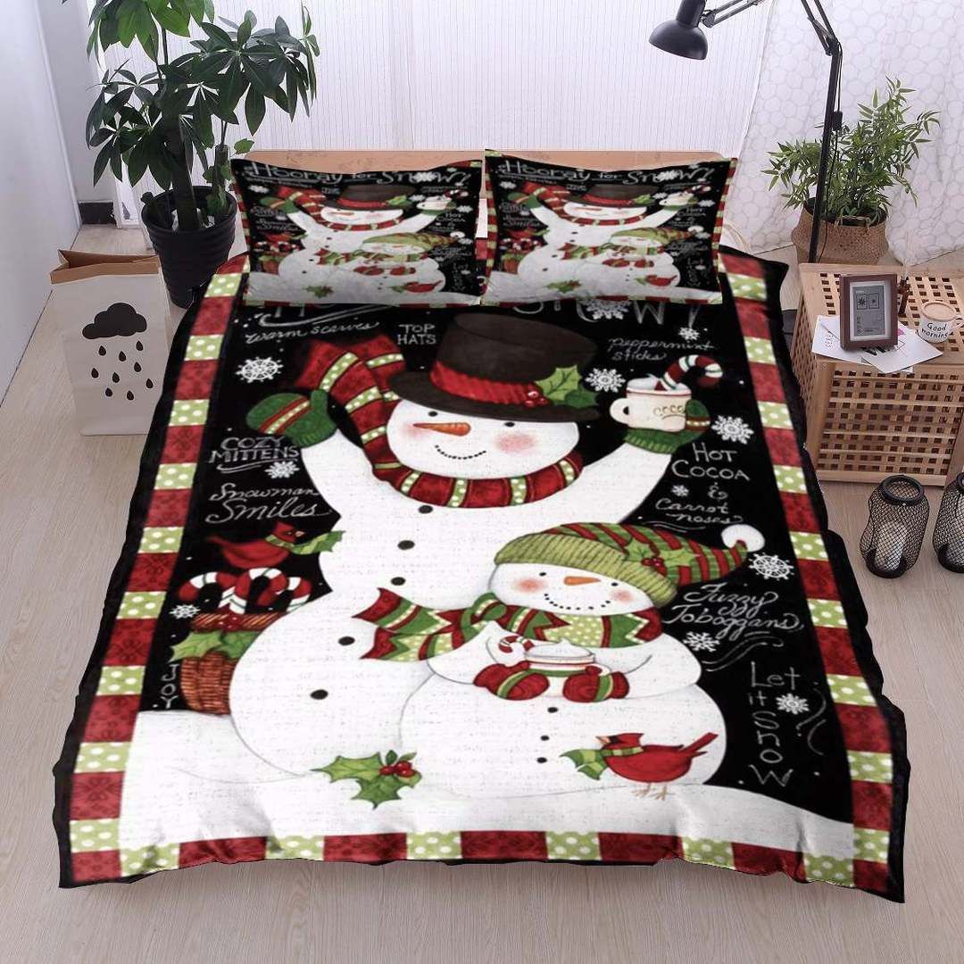Snowman Bedding Set