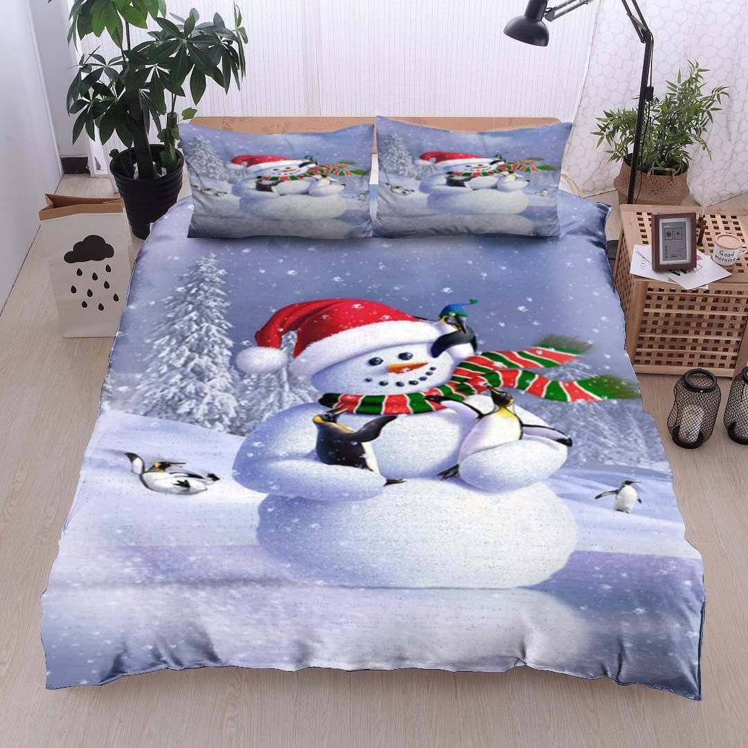 Snowman Bedding Set