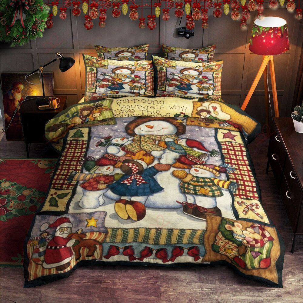 Snowman Bedding Set