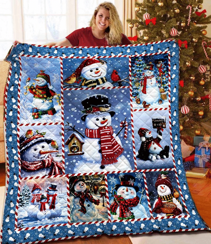 Snowman LMC161114 Quilt Blanket