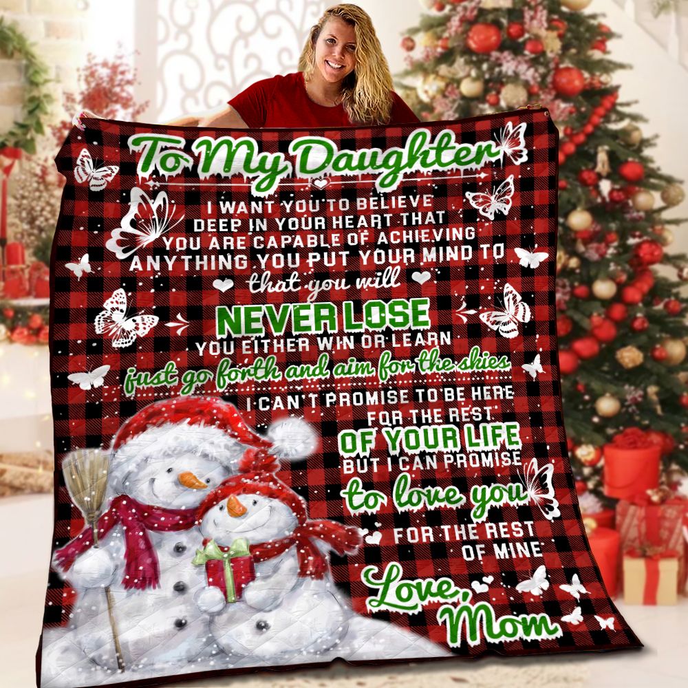 Snowman LML111141DT Quilt Blanket