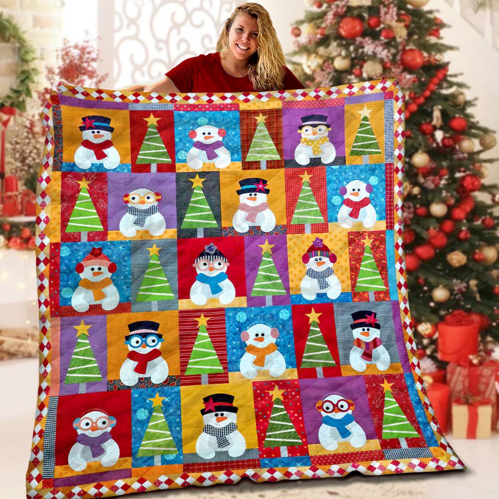 Snowman LML141123DT Quilt Blanket