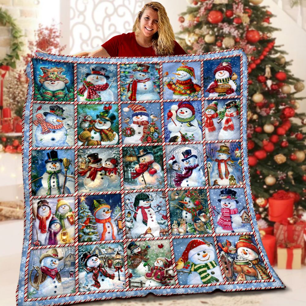 Snowman LML191111DT Quilt Blanket