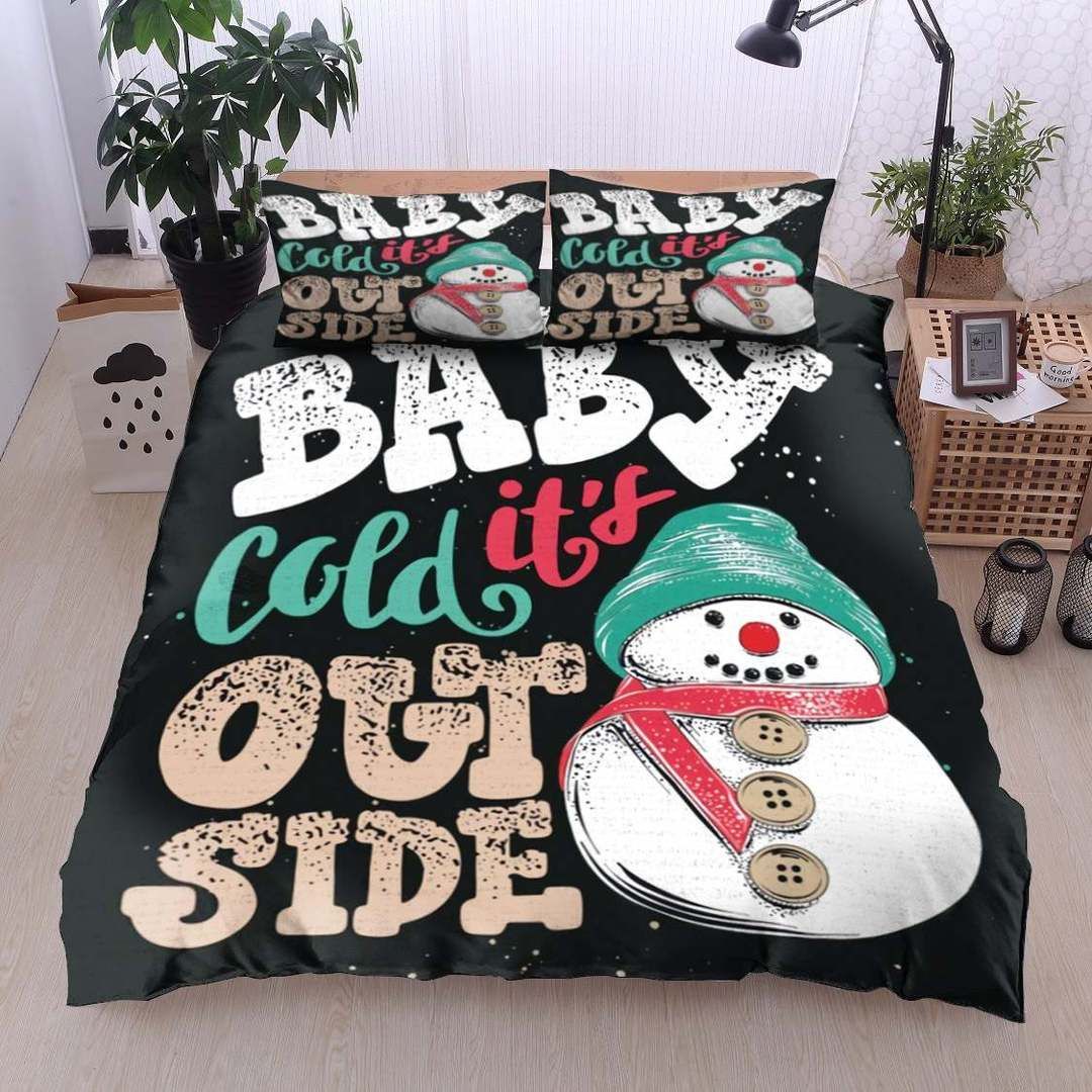 Snowman Bedding Set