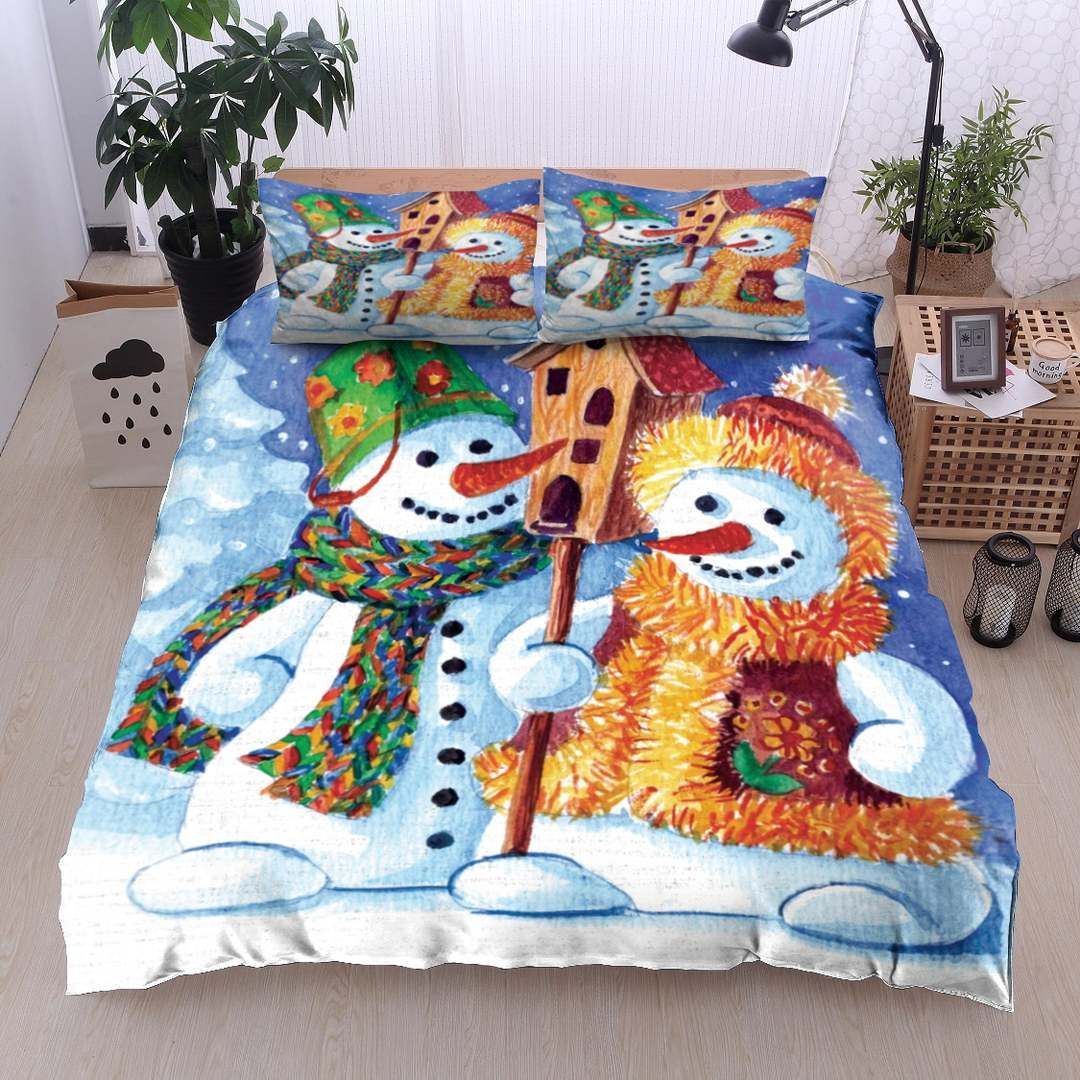 Snowman Bedding Set